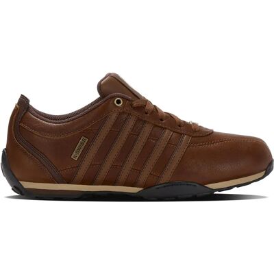K-Swiss Arvee 1.5 Cuir - Baskets pour hommes Cuir Marron - Chaussures de sport K-Swiss Arvee 1.5 Cuir - Baskets pour hommes Cuir Marron - Chaussures de sport