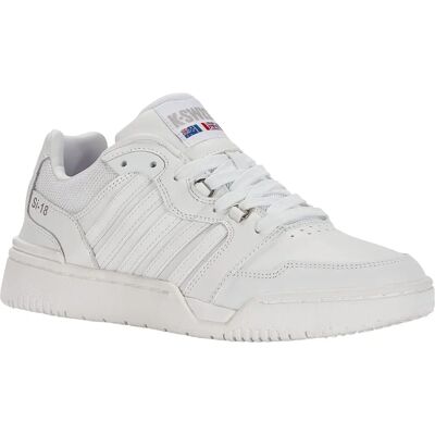 Chaussures K-Swiss Si-18 Rival Blanches - Pour Homme - Publicité Chaussures K-Swiss Si-18 Rival Blanches - Pour Homme - Publicité