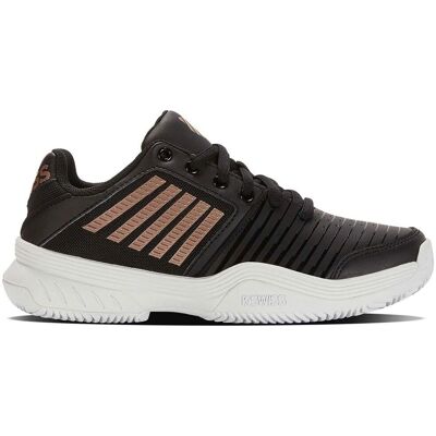 K-Swiss Court Express HB - Schwarz/Weiß/Roségold - Tennisschuhe K-Swiss Court Express HB - Schwarz/Weiß/Roségold - Tennisschuhe