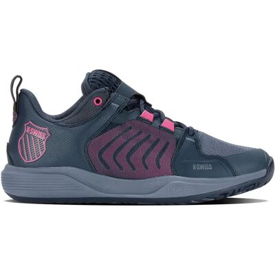 K-Swiss Ultrashot Team Damen Tennisschuhe - Blau/Rose - Größe 42 K-Swiss Ultrashot Team Damen Tennisschuhe - Blau/Rose - Größe 42