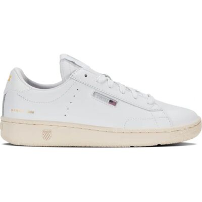 K-Swiss 98911 Slammklub Cc Chaussures Blanches - Shoes - Publicité K-Swiss 98911 Slammklub Cc Chaussures Blanches - Shoes - Publicité