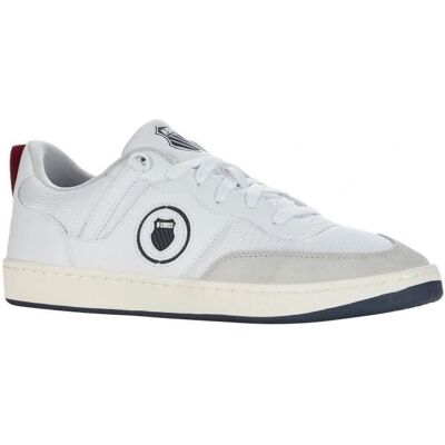 K Swiss K-Swiss Classique K-Varsity - Baskets pour hommes Blanc - 09075-130 - Publicité K Swiss K-Swiss Classique K-Varsity - Baskets pour hommes Blanc - 09075-130 - Publicité