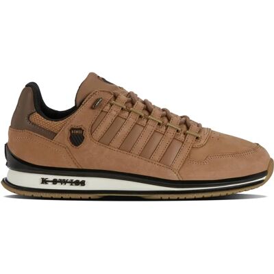 K-Swiss RINZLER GT - Brązowe Skórzane Buty - Buty K-Swiss RINZLER GT - Brązowe Skórzane Buty - Buty