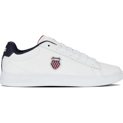 K-Swiss Classic Court Shield II Men’s Sneakers Shoes White - Sneakers Shoes K-Swiss Classic Court Shield II Men’s Sneakers Shoes White - Sneakers Shoes
