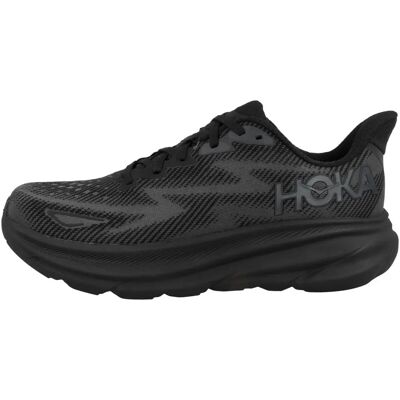 Hoka Clifton 9 (1127895) - (1127895-BBLC) noir/noir - Publicité Hoka Clifton 9 (1127895) - (1127895-BBLC) noir/noir - Publicité