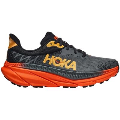 HOKA Challenger 7 Castlerock/Flame - Scarpe da corsa HOKA Challenger 7 Castlerock/Flame - Scarpe da corsa