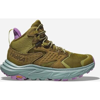 HOKA Kvinner Anacapa 2 Mid GORE-TEX Turstøvler - Grønn mos/Agave HOKA Kvinner Anacapa 2 Mid GORE-TEX Turstøvler - Grønn mos/Agave