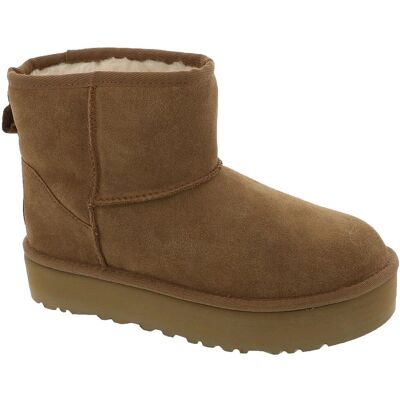 UGG Classic Mini Plattform Kinder - kastanienbraun UGG Classic Mini Plattform Kinder - kastanienbraun