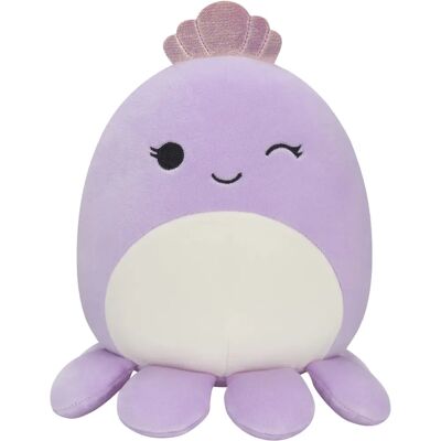 Peluche Squishmallows Pieuvre Violet - 19cm Collection - Publicité Peluche Squishmallows Pieuvre Violet - 19cm Collection - Publicité