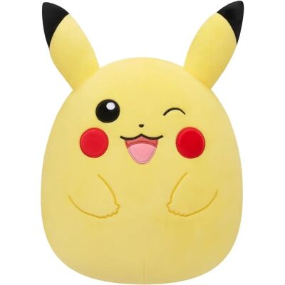Squishmallow Pikachu Zwinker Plüschspielzeug - 25cm - Pokémon Squishmallow Pikachu Zwinker Plüschspielzeug - 25cm - Pokémon