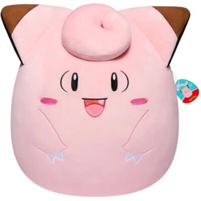 Jazwares Clefairy Pluszowa Zabawka - Pokémon Squishmallows 14 Cali Jazwares Clefairy Pluszowa Zabawka - Pokémon Squishmallows 14 Cali