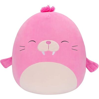 Peluche Squishmallows Pepper la Morse Rose - Peluche Douce Peluche Squishmallows Pepper la Morse Rose - Peluche Douce