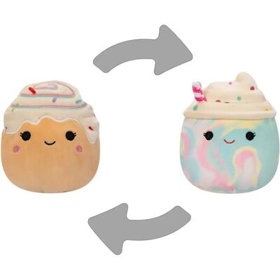 Squishmallows - Flip A Mallow 13 cm - Duha Milkshake - Plyšák Squishmallows - Flip A Mallow 13 cm - Duha Milkshake - Plyšák