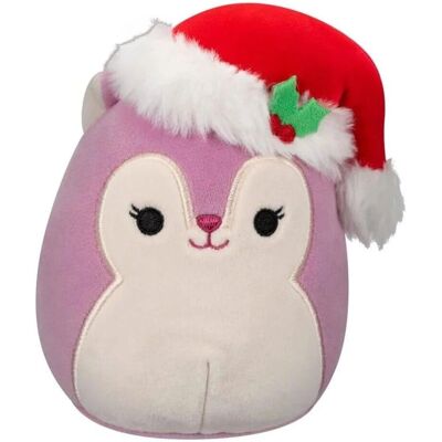 Jazwares Allina l'Écureuil en Peluche - Noël - 20cm - Publicité Jazwares Allina l'Écureuil en Peluche - Noël - 20cm - Publicité