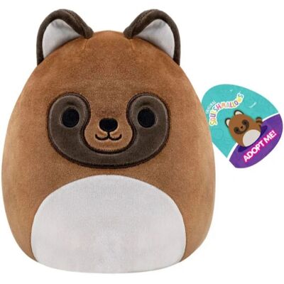 Squishmallows Tanuki - Giocattolo di peluche, Medio, 8" Serie Adopt Me Squishmallows Tanuki - Giocattolo di peluche, Medio, 8" Serie Adopt Me