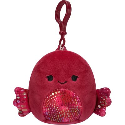 Squishmallows Barella - Pez Betta Frambuesa 3.5" Muñeco de peluche con clip Squishmallows Barella - Pez Betta Frambuesa 3.5" Muñeco de peluche con clip