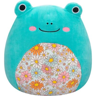 Jazwares Squishmallows - Robert - 7,5-Zoll-Plüschfrosch mit Blumenbauch - Sammlerstück Jazwares Squishmallows - Robert - 7,5-Zoll-Plüschfrosch mit Blumenbauch - Sammlerstück