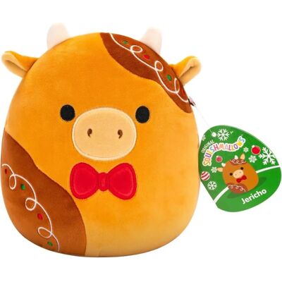 Jazwares Squishmallows Högtider - Jericho Ingefärskon 19 cm Jazwares Squishmallows Högtider - Jericho Ingefärskon 19 cm