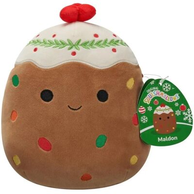 Squishmallows Maldon the Fruit Cake 7.5" Plush Soft Toy - Christmas Squishmallows Maldon the Fruit Cake 7.5" Plush Soft Toy - Christmas