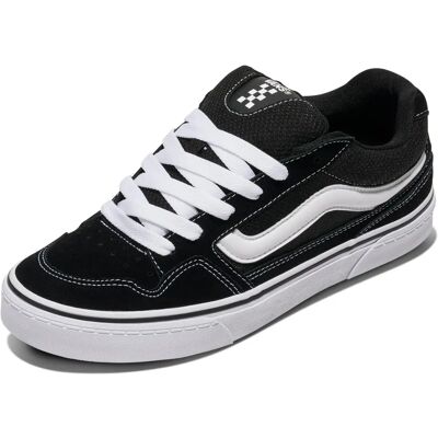 Vans Caldrone Suede Trainers - Black/White - Men's Shoes - Trainers Vans Caldrone Suede Trainers - Black/White - Men's Shoes - Trainers