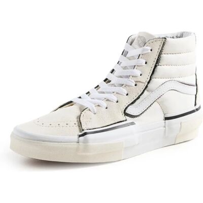 Vans EU42 Sk8-Hi Reconstruct Weiße Turnschuhe - Sneakers Vans EU42 Sk8-Hi Reconstruct Weiße Turnschuhe - Sneakers