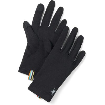 Smartwool Merino Handskar - Lätta, Touchscreen, Svart Smartwool Merino Handskar - Lätta, Touchscreen, Svart