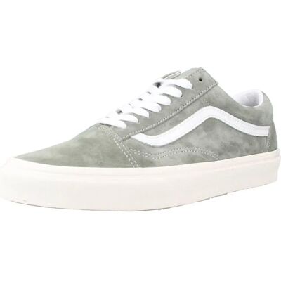 Baskets Vans Old Skool en Cuir Gris - Baskets - Publicité Baskets Vans Old Skool en Cuir Gris - Baskets - Publicité