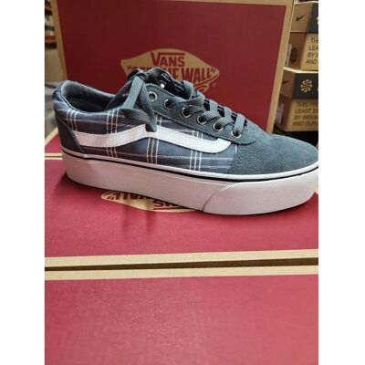 Vans - Ward Deluxe - Donkergrijs wit - 37 - Shoes Vans - Ward Deluxe - Donkergrijs wit - 37 - Shoes