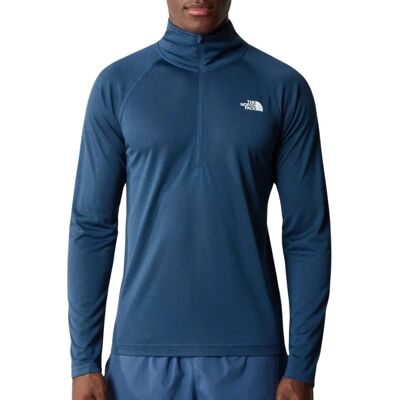 The North Face Flex II 1/4 Zip Top - Coral Fusion/Ftwr White/Acid Orange - Top The North Face Flex II 1/4 Zip Top - Coral Fusion/Ftwr White/Acid Orange - Top