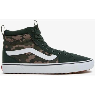 Baskets Vans Filmore Hi Vert Marron - Baskets - Publicité Baskets Vans Filmore Hi Vert Marron - Baskets - Publicité