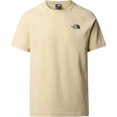 The North Face Faces T-Shirt - Short Sleeve - Cotton - Beige The North Face Faces T-Shirt - Short Sleeve - Cotton - Beige