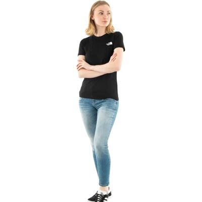 The North Face Redbox T-Shirt für Damen - Schwarz The North Face Redbox T-Shirt für Damen - Schwarz
