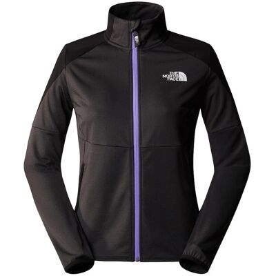 The North Face Middle Rock Forro Polar Mujer - Gris - Chaqueta polar The North Face Middle Rock Forro Polar Mujer - Gris - Chaqueta polar