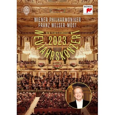 Wiener Philharmoniker Neujahrskonzert 2023 - Franz Welser-Möst - DVD Wiener Philharmoniker Neujahrskonzert 2023 - Franz Welser-Möst - DVD