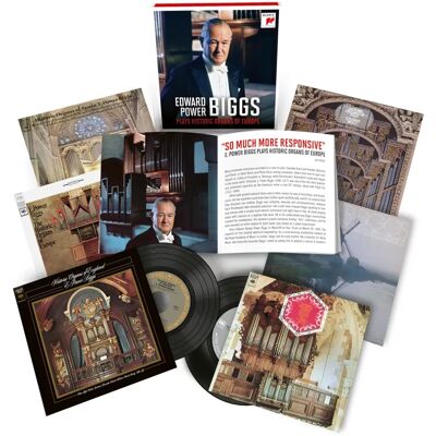 Sony Power Biggs Organi Storici d'Europa - Set da 6 CD Sony Power Biggs Organi Storici d'Europa - Set da 6 CD