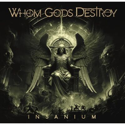 Whom Gods Destroy Insanium - Progressiv metal CD - 8 Spår Whom Gods Destroy Insanium - Progressiv metal CD - 8 Spår