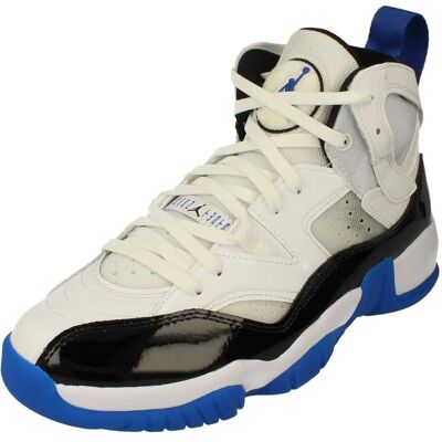 Nike Jumpman Two Trey Białe/Gra Royal-Czarne Buty do koszykówki Nike Jumpman Two Trey Białe/Gra Royal-Czarne Buty do koszykówki