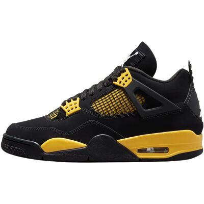 Nike Jordan 4 Retro Thunder - Czarny - Rozmiar Męski US 13 Nike Jordan 4 Retro Thunder - Czarny - Rozmiar Męski US 13