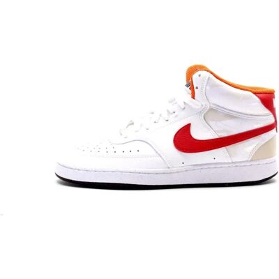 Nike FD9926-161 Baskets Blanches Montantes - Sneakers - Publicité Nike FD9926-161 Baskets Blanches Montantes - Sneakers - Publicité