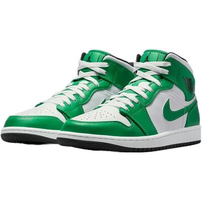 Air Jordan 1 Mid Lucky Green - Sko Air Jordan 1 Mid Lucky Green - Sko