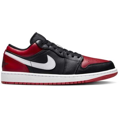 Nike Air Jordan 1 Low Czarny i Czerwony - Buty Nike Air Jordan 1 Low Czarny i Czerwony - Buty