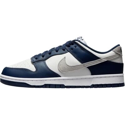 Nike Dunk Low Summit White Midnight Navy - Sneakers Nike Dunk Low Summit White Midnight Navy - Sneakers