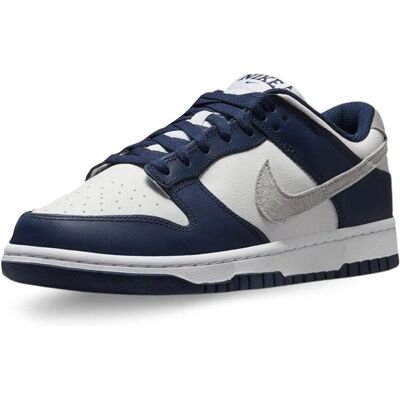 Nike Dunk Low Summit White Midnight Navy - Sneakers Nike Dunk Low Summit White Midnight Navy - Sneakers