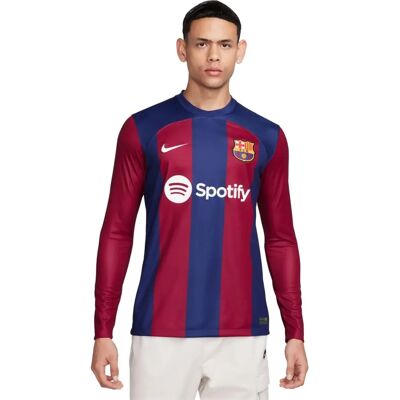 Nike Barcelona 2023-2024 Röd Långärmad Fotbollströja - Sportkläder Nike Barcelona 2023-2024 Röd Långärmad Fotbollströja - Sportkläder