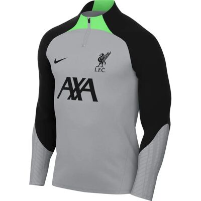Nike Liverpool Szaro-Zielony Top Piłkarski Dri-FIT - Slim Fit Nike Liverpool Szaro-Zielony Top Piłkarski Dri-FIT - Slim Fit