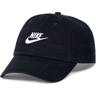 Gorra Nike Unstructured Futura Wash Cap (FB5368) - negro/blanco Gorra Nike Unstructured Futura Wash Cap (FB5368) - negro/blanco