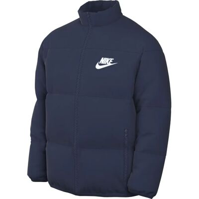 NIKE SPORTSWEAR M NK TF CLUB PUFFER JKT - Kurtka - niebieska (midnight navy, white) - Odzież sportowa NIKE SPORTSWEAR M NK TF CLUB PUFFER JKT - Kurtka - niebieska (midnight navy, white) - Odzież sportowa