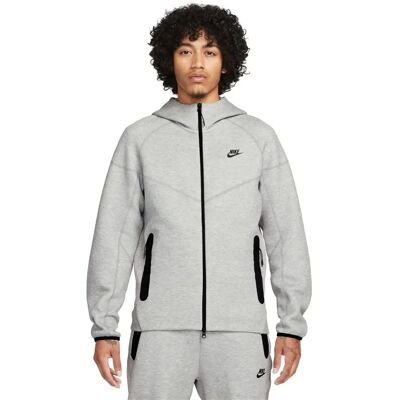 Nike FB7921-063 Grå hettegenser - Sportsklær Nike FB7921-063 Grå hettegenser - Sportsklær