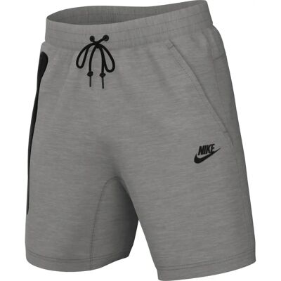 Szorty Nike Heather Grey - Tech Fleece - Luźny krój Szorty Nike Heather Grey - Tech Fleece - Luźny krój
