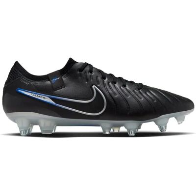 Nike Tiempo Legend 10 Elite SG Pro Anti-Clog Pantofi pentru teren moale - Negru/Crom - 10 Nike Tiempo Legend 10 Elite SG Pro Anti-Clog Pantofi pentru teren moale - Negru/Crom - 10